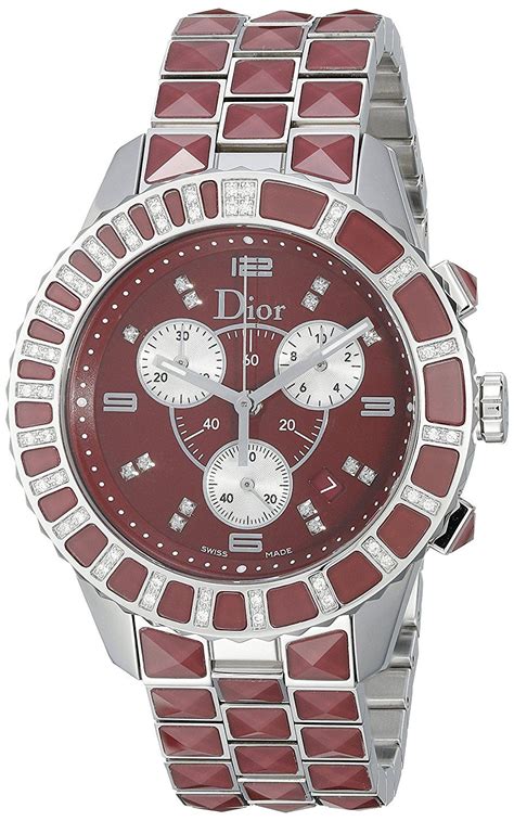 christian dior red full set 76 sapphire diamonds watch costco|Christian Dior Christal Chronograph Red Sapphire .